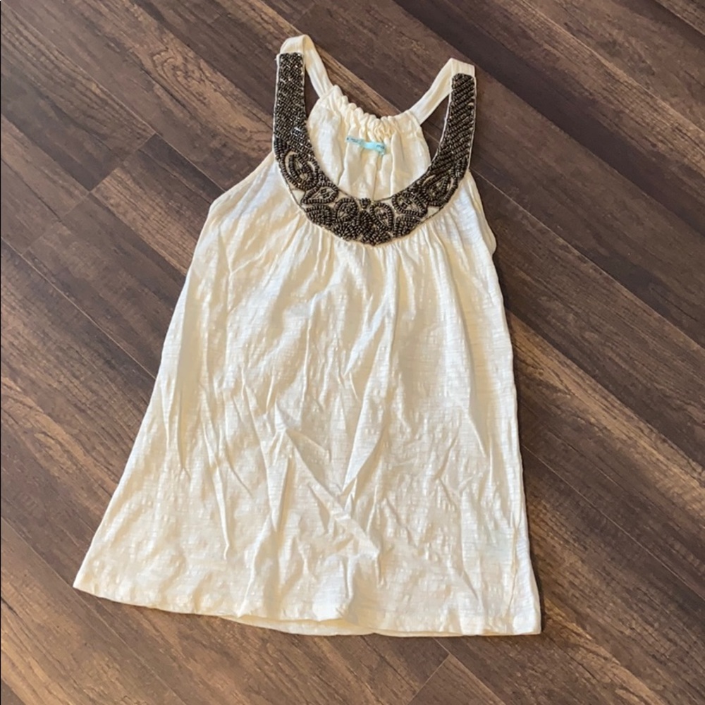 Off white Maurices tank top